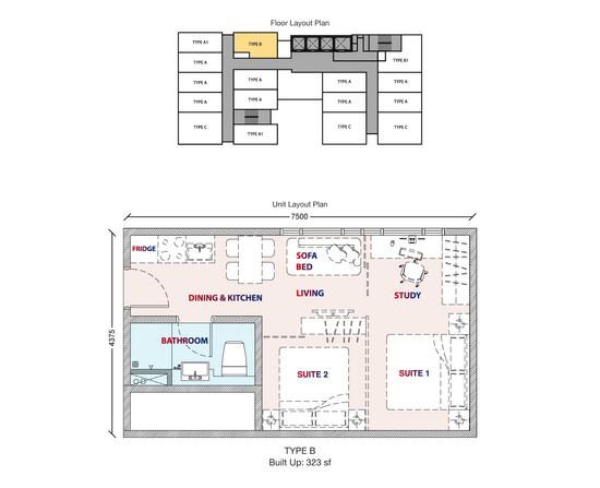 The Seagate - Floor Plan - iProperty.com.my