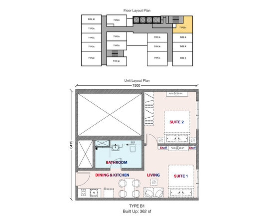 The Seagate - Floor Plan - iProperty.com.my