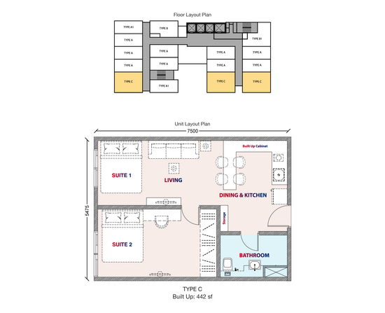 The Seagate - Floor Plan - iProperty.com.my