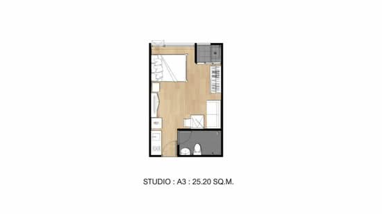 Flexi Sathorn - Charoennakorn - Floor Plan
