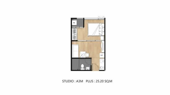 Flexi Sathorn - Charoennakorn - Floor Plan