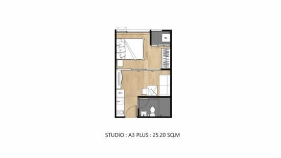 Flexi Sathorn - Charoennakorn - Floor Plan