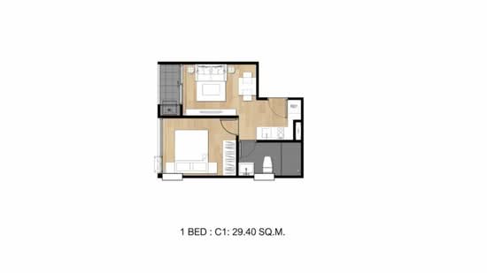 Flexi Sathorn - Charoennakorn - Floor Plan