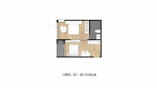 Flexi Sathorn - Charoennakorn - Floor Plan