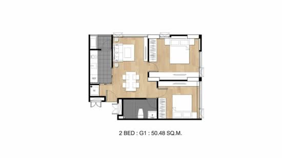 Flexi Sathorn - Charoennakorn - Floor Plan