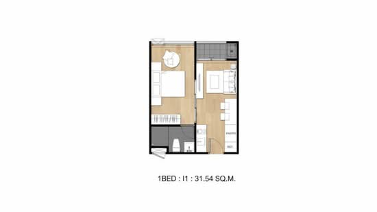 Flexi Sathorn - Charoennakorn - Floor Plan