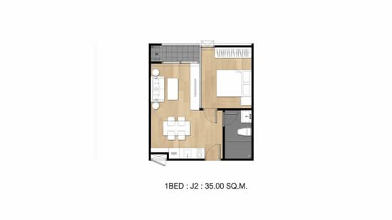 Flexi Sathorn - Charoennakorn - Floor Plan