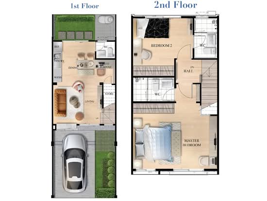 Indy 2 Bangna-Ramkhamhaeng 2 - Floor Plan