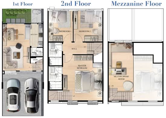 Indy 2 Bangna-Ramkhamhaeng 2 - Floor Plan