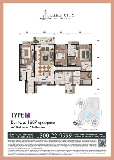 Baron Residence @ Lake City - Floor Plan - iProperty.com.my