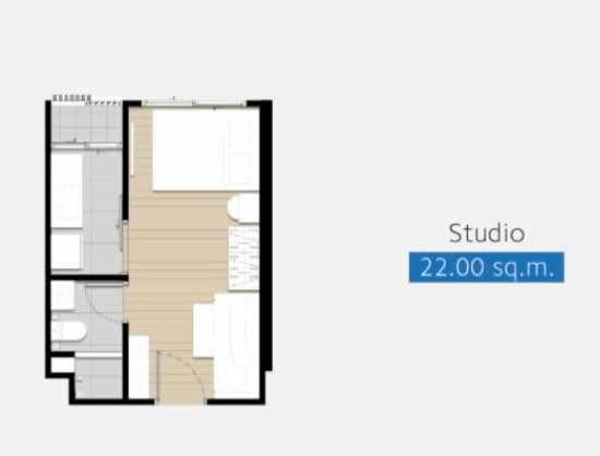 Plum Condo Sukhumvit 97/1 : พลัมคอนโด สุขุมวิท 97/1 - Floor Plan