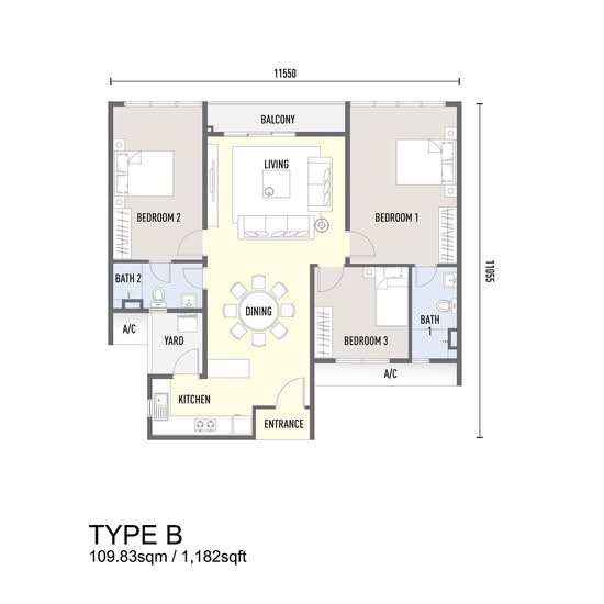 Rubica @ Harbour Place - Floor Plan - iProperty.com.my
