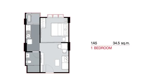 Supalai City Resort Sukhumvit 107 : ศุภาลัย ซิตี้ รีสอร์ท สุขุมวิท 107 - Floor Plan