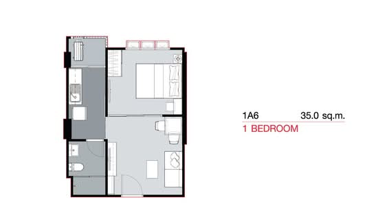 Supalai City Resort Sukhumvit 107 : ศุภาลัย ซิตี้ รีสอร์ท สุขุมวิท 107 - Floor Plan