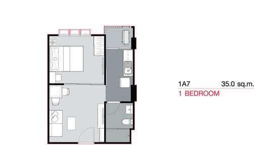 Supalai City Resort Sukhumvit 107 : ศุภาลัย ซิตี้ รีสอร์ท สุขุมวิท 107 - Floor Plan