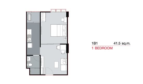 Supalai City Resort Sukhumvit 107 : ศุภาลัย ซิตี้ รีสอร์ท สุขุมวิท 107 - Floor Plan