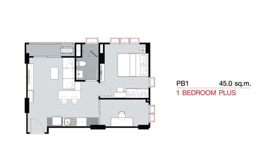 Supalai City Resort Sukhumvit 107 : ศุภาลัย ซิตี้ รีสอร์ท สุขุมวิท 107 - Floor Plan