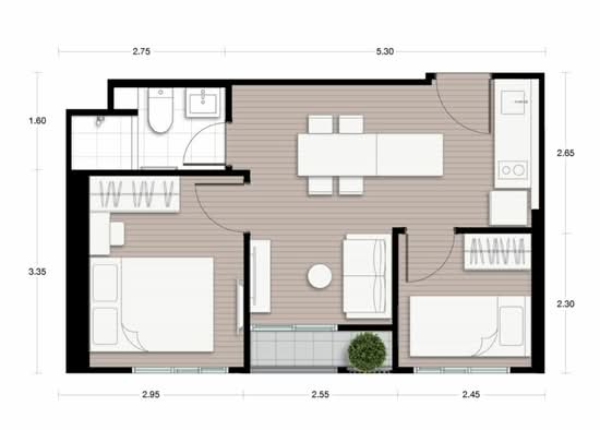Nue District R9 - Floor Plan