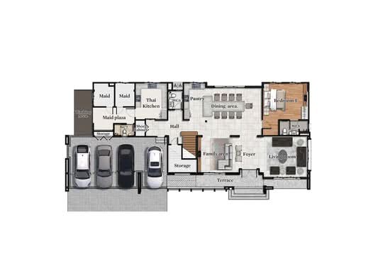 Grand Bangkok Boulevard Ramintra-Serithai - Floor Plan