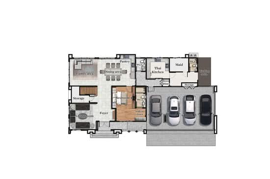 Grand Bangkok Boulevard Ramintra-Serithai - Floor Plan