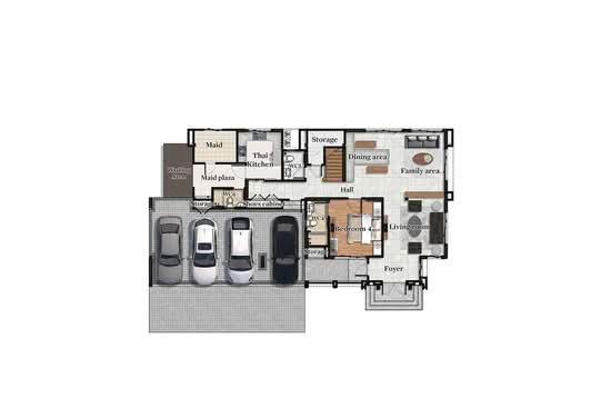 Grand Bangkok Boulevard Ramintra-Serithai - Floor Plan