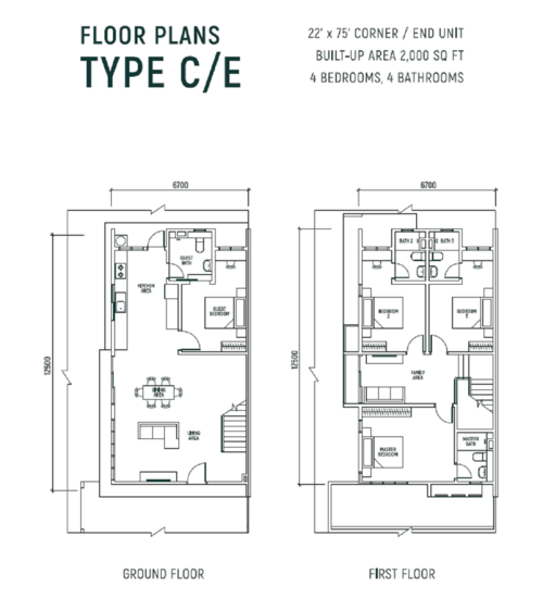 Bandar Bukit Raja : Alura - Floor Plan - iProperty.com.my