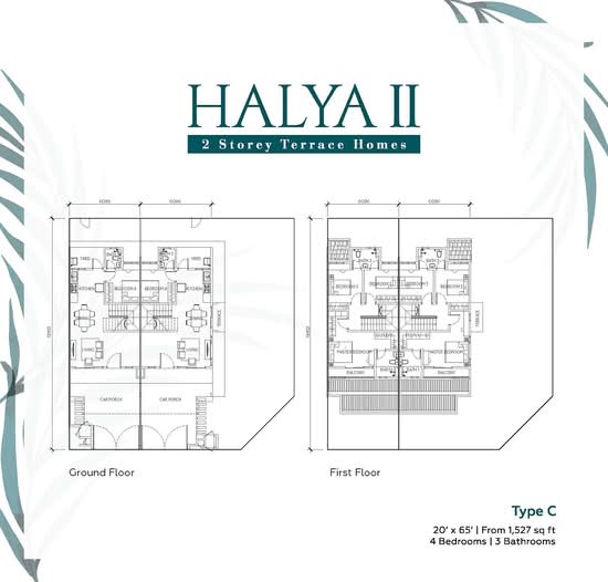 Halya 2 @ Daunan Worldwide - Floor Plan - iProperty.com.my