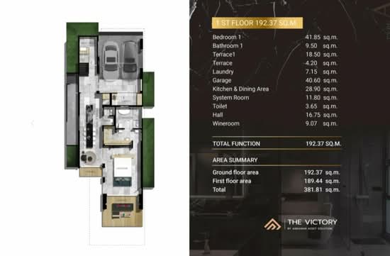 The Victory - Floor Plan