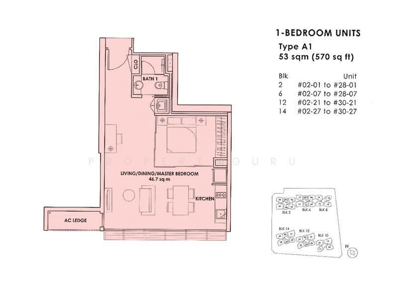 City Square Residences, 14 Kitchener Link, Farrer Park / Serangoon Rd, 1 Bedroom, 570 sqft, Condominium For Rent, by Jenny Tran, 500278196 - 2D - PropertyGuru.com.sg
