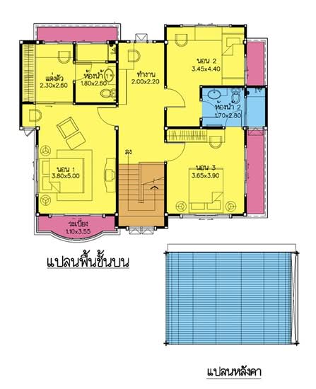 Supalai Ville Sukhumvit-Phraeksa : ศุภาลัย วิลล์ สุขุมวิท-แพรกษา - Floor Plan