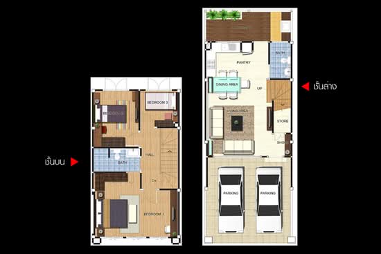 The Exclusive Pattanakarn 44 - Floor Plan