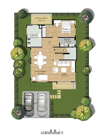 Supalai Park Ville Romklao-Suvarnabhumi : ศุภาลัย พาร์ควิลล์ ร่มเกล้า-สุวรรณภูมิ - Floor Plan