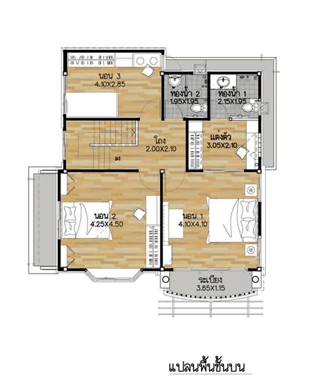 Supalai Park Ville Romklao-Suvarnabhumi : ศุภาลัย พาร์ควิลล์ ร่มเกล้า-สุวรรณภูมิ - Floor Plan