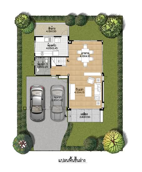 Supalai Park Ville Romklao-Suvarnabhumi : ศุภาลัย พาร์ควิลล์ ร่มเกล้า-สุวรรณภูมิ - Floor Plan