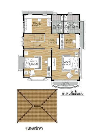 Supalai Park Ville Romklao-Suvarnabhumi : ศุภาลัย พาร์ควิลล์ ร่มเกล้า-สุวรรณภูมิ - Floor Plan