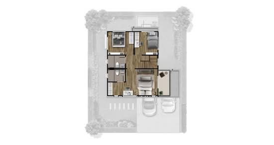 Kanasiri Salaya : คณาสิริ ศาลายา - Floor Plan