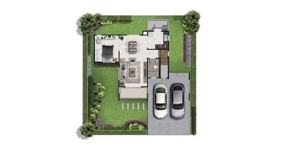 Kanasiri Salaya : คณาสิริ ศาลายา - Floor Plan