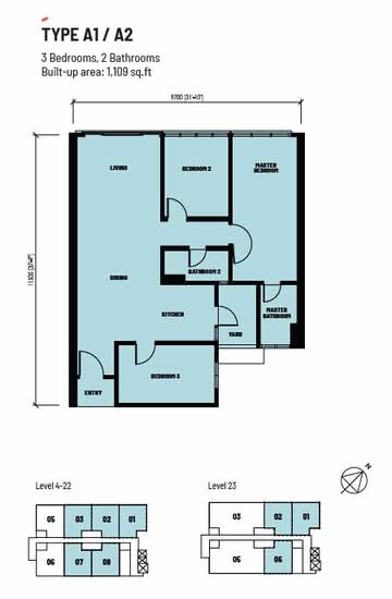 Summit @ Lagoon Residences - Floor Plan - iProperty.com.my