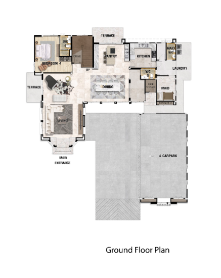 Perfect Masterpiece Sukhumvit 77 : เพอร์เฟค มาสเตอร์พีซ สุขุมวิท 77 - Floor Plan