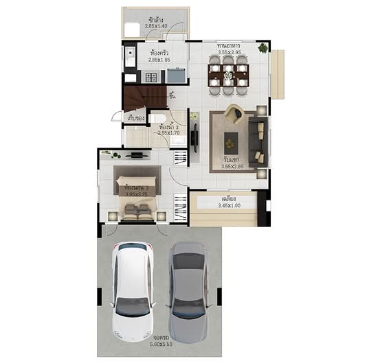 Burasiri Phaholyotin-Saimai : บุราสิริ พหลโยธิน-สายไหม - Floor Plan