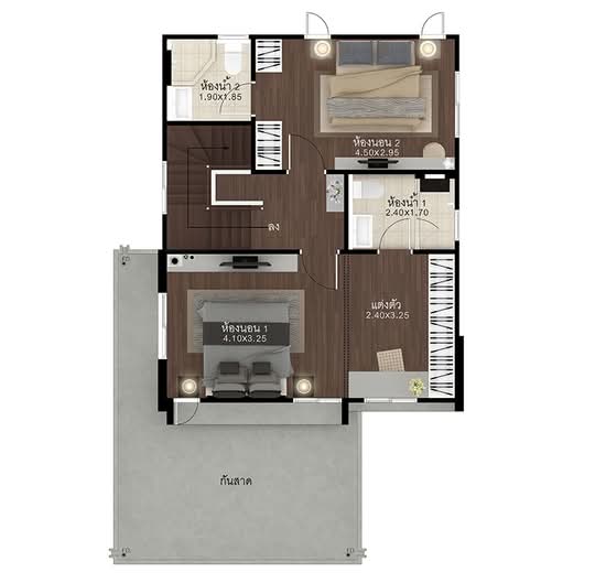 Burasiri Phaholyotin-Saimai : บุราสิริ พหลโยธิน-สายไหม - Floor Plan