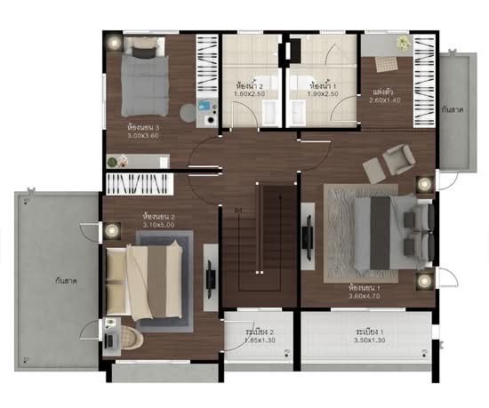 Burasiri Phaholyotin-Saimai : บุราสิริ พหลโยธิน-สายไหม - Floor Plan