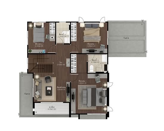 Burasiri Phaholyotin-Saimai : บุราสิริ พหลโยธิน-สายไหม - Floor Plan