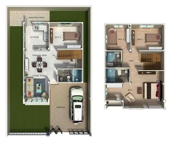The Exclusive Wongwaen - Ramintra : ดิ เอ็กซ์คลูซีฟ วงแหวน - รามอินทรา - Floor Plan
