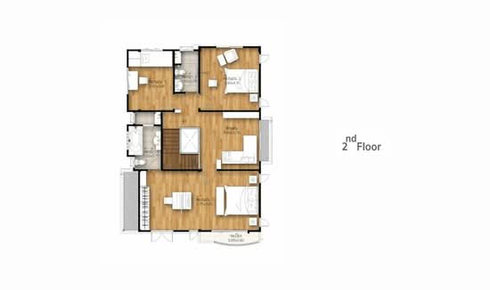Supalai Pride Bangna-Lat Krabang : ศุภาลัย ไพรด์ บางนา-ลาดกระบัง - Floor Plan