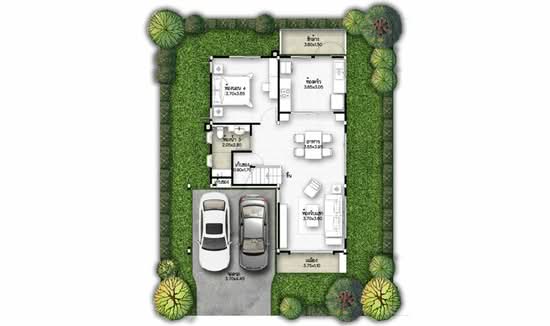 Supalai Pride Bangna-Lat Krabang : ศุภาลัย ไพรด์ บางนา-ลาดกระบัง - Floor Plan
