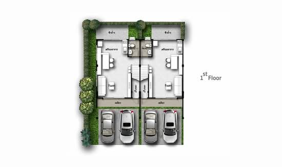 Supalai Pride Bangna-Lat Krabang : ศุภาลัย ไพรด์ บางนา-ลาดกระบัง - Floor Plan