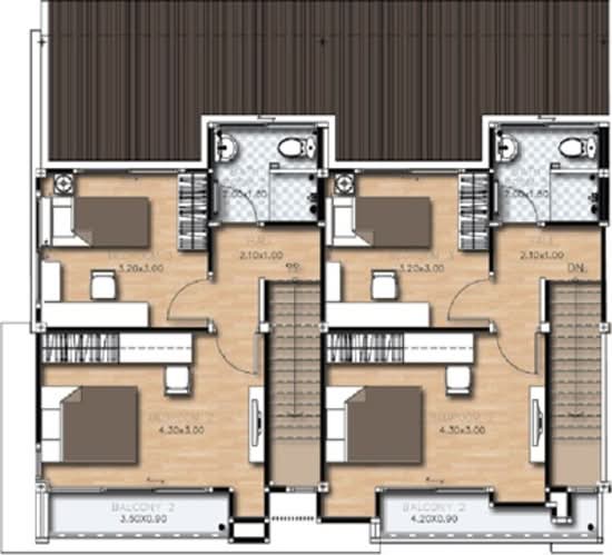Nirvana Cluster Ramkhamhaeng : เนอวานา คลัสเตอร์ รามคำแหง - Floor Plan