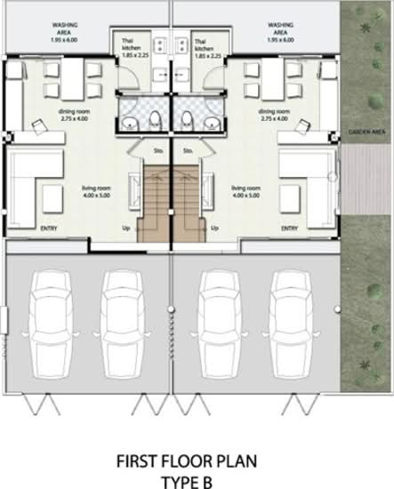 Nirvana Cluster Ramkhamhaeng : เนอวานา คลัสเตอร์ รามคำแหง - Floor Plan