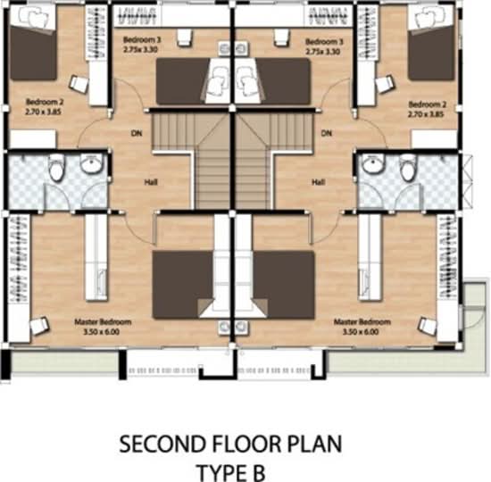 Nirvana Cluster Ramkhamhaeng : เนอวานา คลัสเตอร์ รามคำแหง - Floor Plan